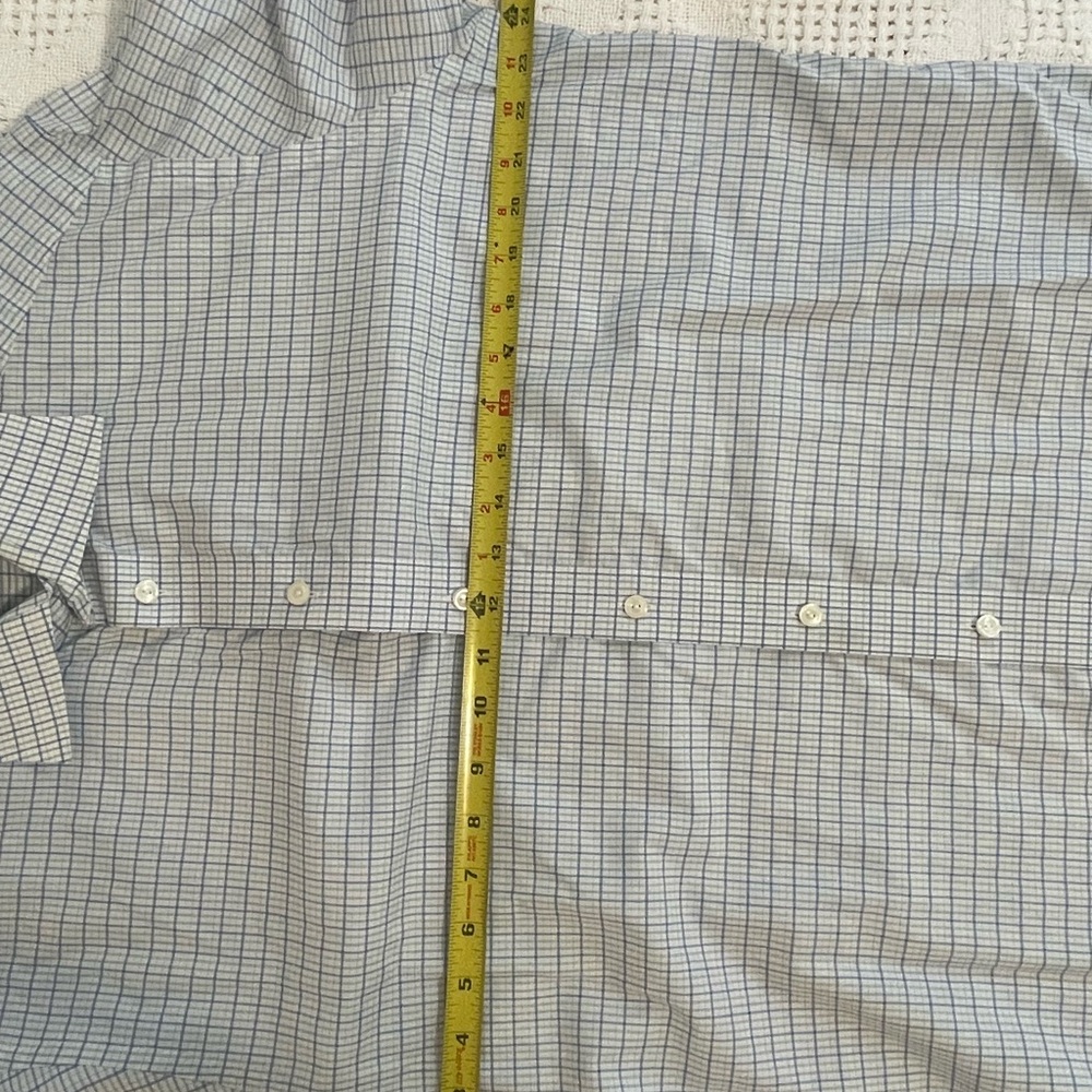 ETON Men's Blue Checkered Shirt - Picture 3 of 9
